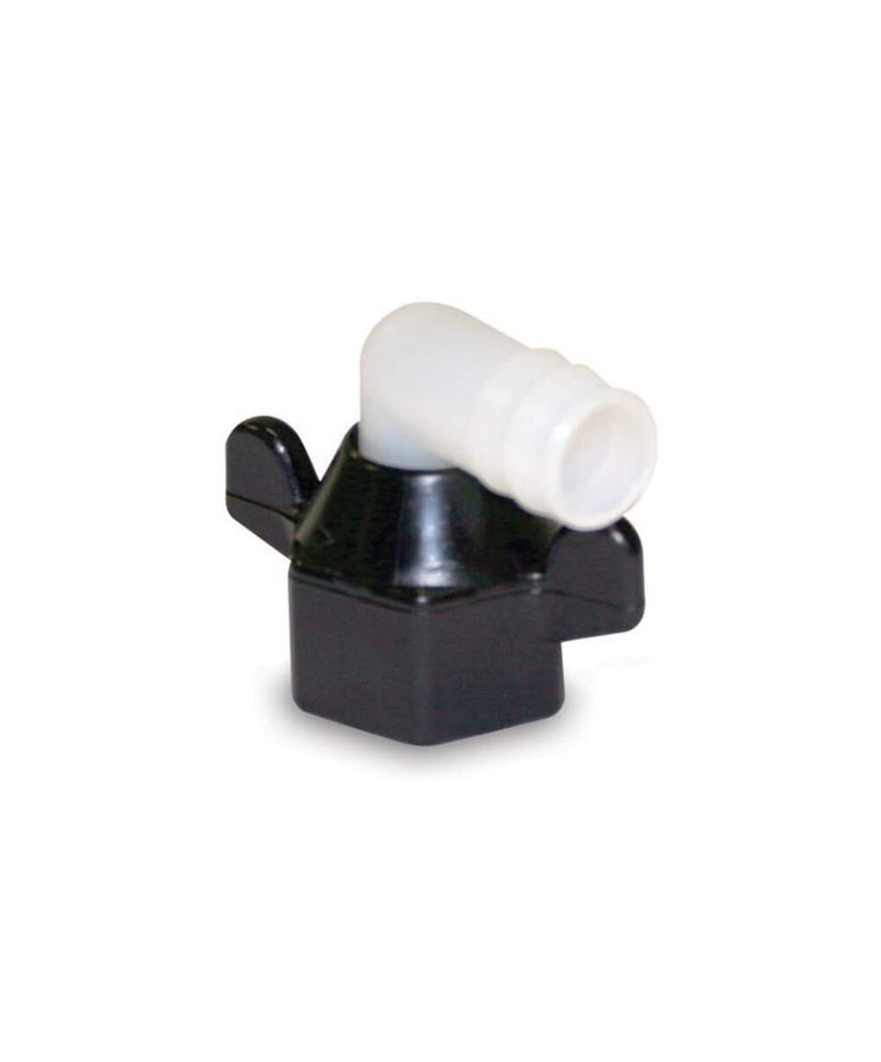 SHURflo 244-3916 1/2" FPT X 3/8" Barb Elbow Swivel